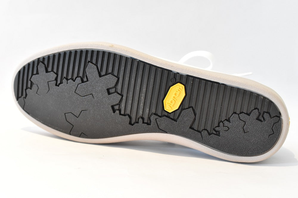 1016 ラウンドトウレースアップレザースニーカー AL2025SN White 木型 . B820