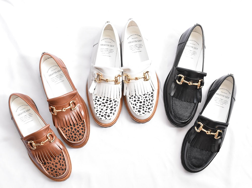 009 キルトタッセルローファー AL2122K Blackcombi 木型No.C1813