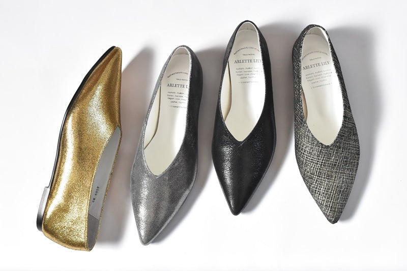 ポインテッドミッドカットフラットシューズ AL2509K Multi 木型No.A296