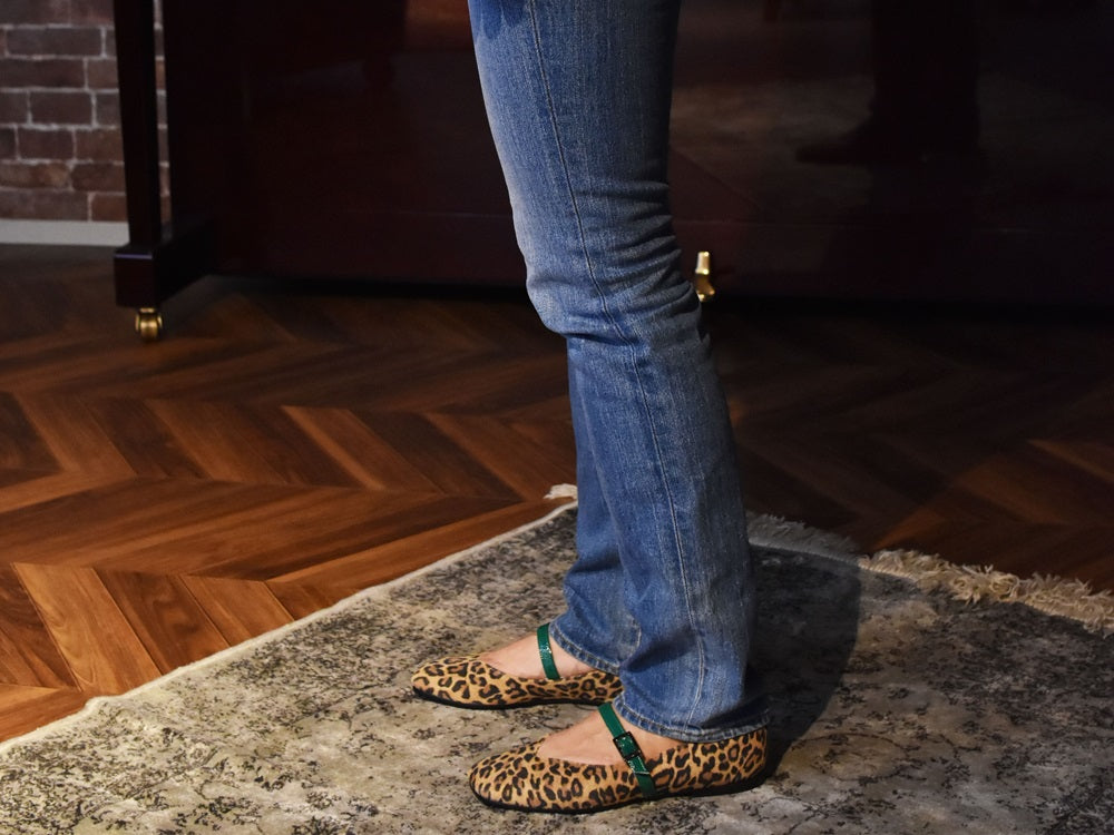 015 スクエアトウメリージェーンVカットシューズ AL2429K Blackcombi 木型No.A273