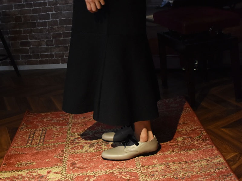 1028 ラウンドトウプレーンブラッチャー AL2434K White 木型No.C1813