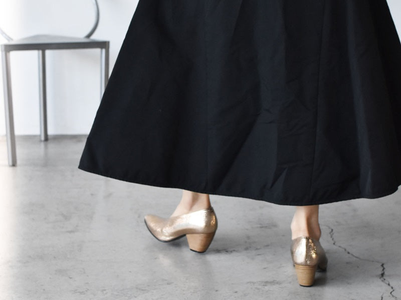 002 ポインテッドUカットパンプス AL1910P Goldpaison 木型No.X1395