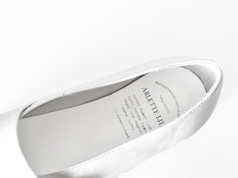 1016  ポインテッドダブルモンクストラップシューズ　AL2407K　White　　木型No.A296