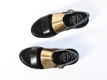 厚底ストラップサンダル　AL2510S  Goldcombi　木型 . S1642H