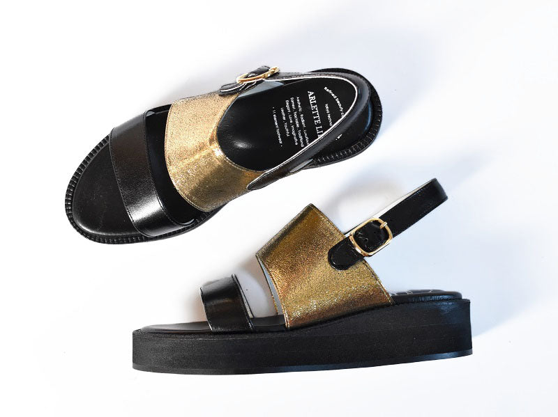 厚底ストラップサンダル　AL2510S  Goldcombi　木型 . S1642H