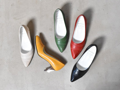 1020  ポインテッドクラシックパンプス  AL2220P  Black　　木型No.X1395