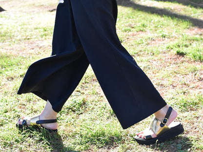 厚底ストラップサンダル　AL2510S  Beige　木型 . S1642H