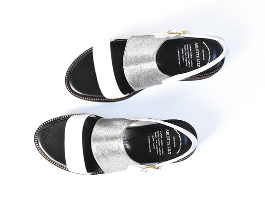 厚底ストラップサンダル　AL2510S  Silvercombi　木型 . S1642H