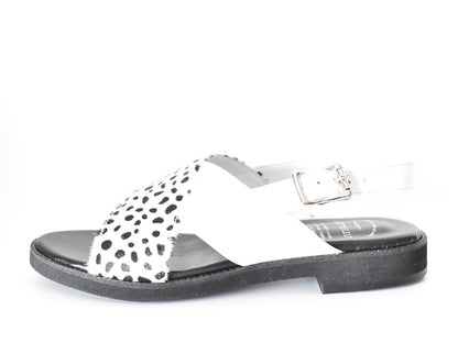 1023  クロスストラップサンダル　AL2408S　Whitecombi　　木型No.S1642H