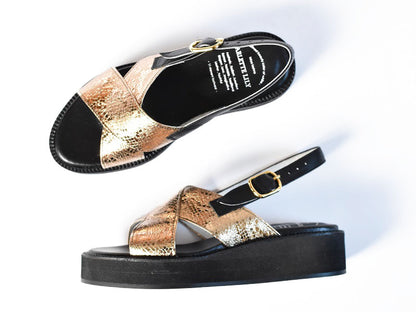 厚底ストラップサンダル　AL2514S  Goldpaison　木型 . S1642H