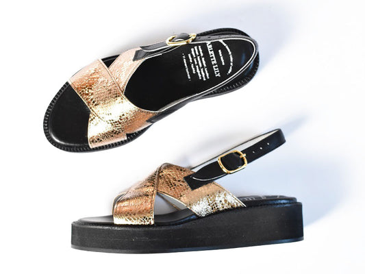 厚底ストラップサンダル　AL2514S  Goldpaison　木型 . S1642H