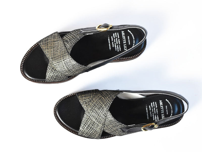 厚底ストラップサンダル　AL2514S  Multi　木型 . S1642H