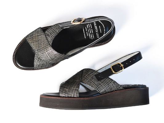 厚底ストラップサンダル　AL2514S  Multi　木型 . S1642H