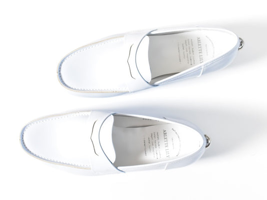 013  ライトコインローファー　AL2501K  Lightblueglass　　木型No.C1813