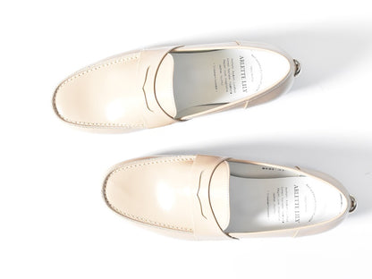 013  ライトコインローファー　AL2501K  Beigeglass　　木型No.C1813