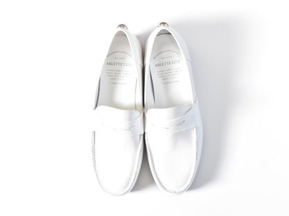 013  ライトコインローファー　AL2501K  White　　木型No.C1813