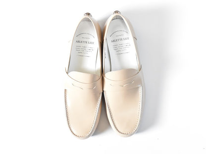 013  ライトコインローファー　AL2501K  Beigeglass　　木型No.C1813