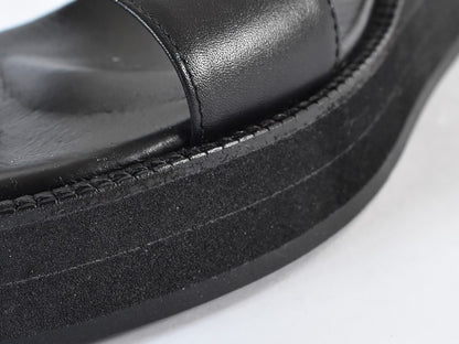 厚底ストラップサンダル　AL2514S  Black　木型 . S1642H