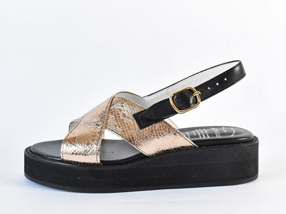 厚底ストラップサンダル　AL2514S  Goldpaison　木型 . S1642H