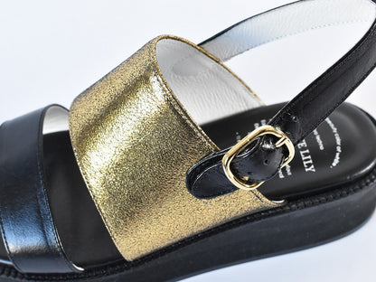 厚底ストラップサンダル　AL2510S  Goldcombi　木型 . S1642H
