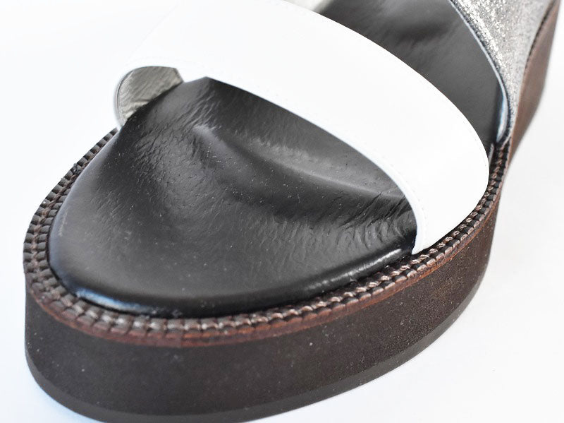 厚底ストラップサンダル　AL2510S  Silvercombi　木型 . S1642H