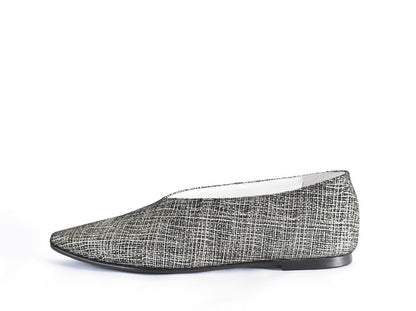 ポインテッドミッドカットフラットシューズ　AL2509K  Multi　　木型No.A296