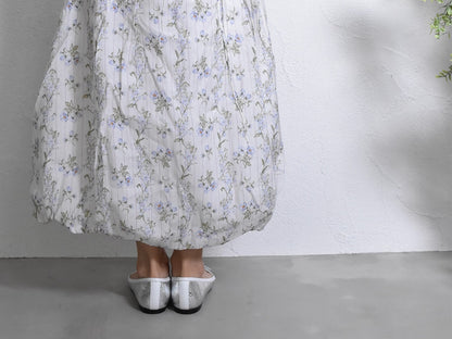 1017  スクエアカットバレエシューズ　AL2001K  Black　　木型No.A278