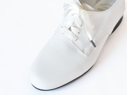 1028  ラウンドトウプレーンブラッチャー  AL2434K  White　　木型No.C1813