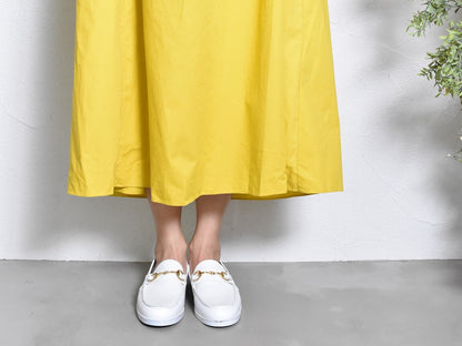 008  ラウンドトウビットローファー (スムース)　AL2103K  White　　木型No.C1813