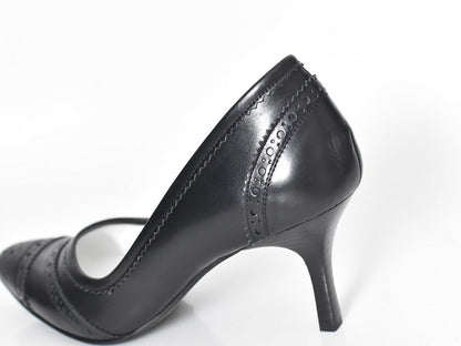 1020  ポインテッドクラシックパンプス  AL2220P  Black　　木型No.X1395