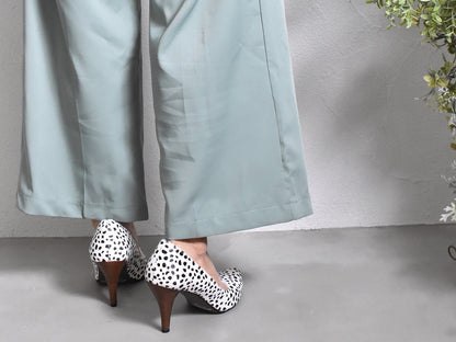 1023  プレーンポインテッドパンプス  AL1600P  Whitecheetah　　木型No.P85062