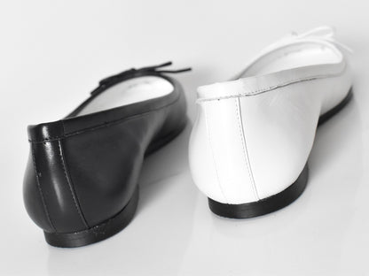 1017  スクエアカットバレエシューズ　AL2001K  Black　　木型No.A278