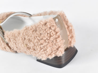 0001　スクエアモケモケメリージェーンシューズ　AL2521K  Ivorymokemoke　木型 . OGA