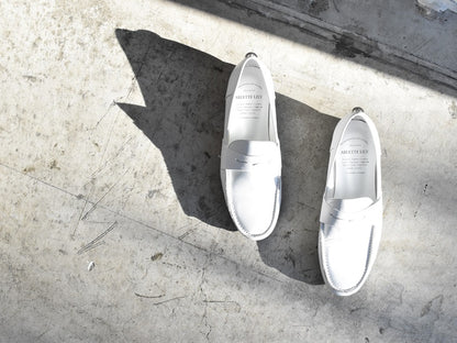 013  ライトコインローファー　AL2501K  White　　木型No.C1813