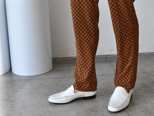 013  ライトコインローファー　AL2501K  White　　木型No.C1813