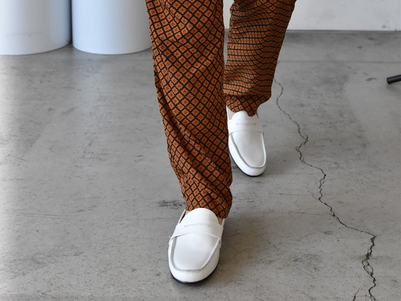 013  ライトコインローファー　AL2501K  White　　木型No.C1813