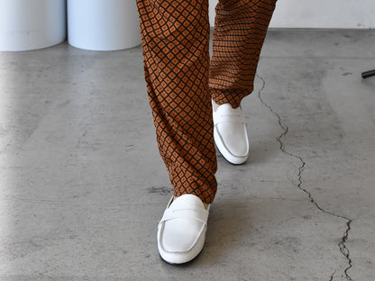 013  ライトコインローファー　AL2501K  White　　木型No.C1813