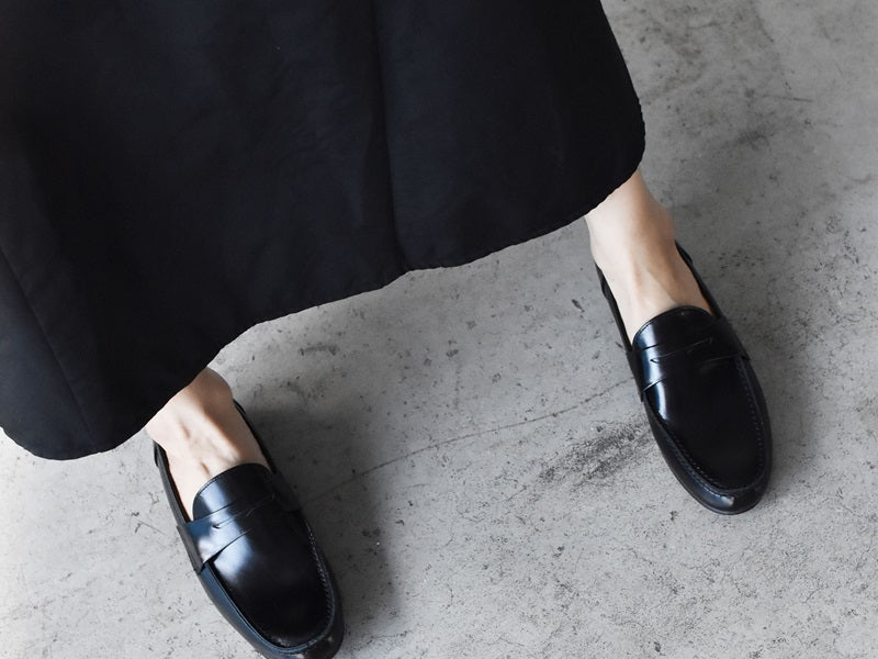 013  ライトコインローファー　AL2501K  Blackglass　　木型No.C1813